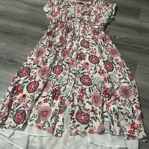 Floral women Dress -‎ Multicolor